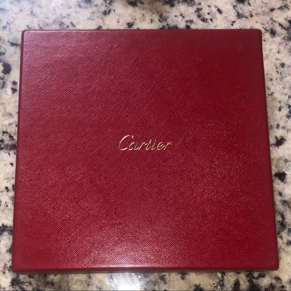 Auth CARTIER Empty Outer Presentation Storage Display Gift Box - Picture 1 of 6